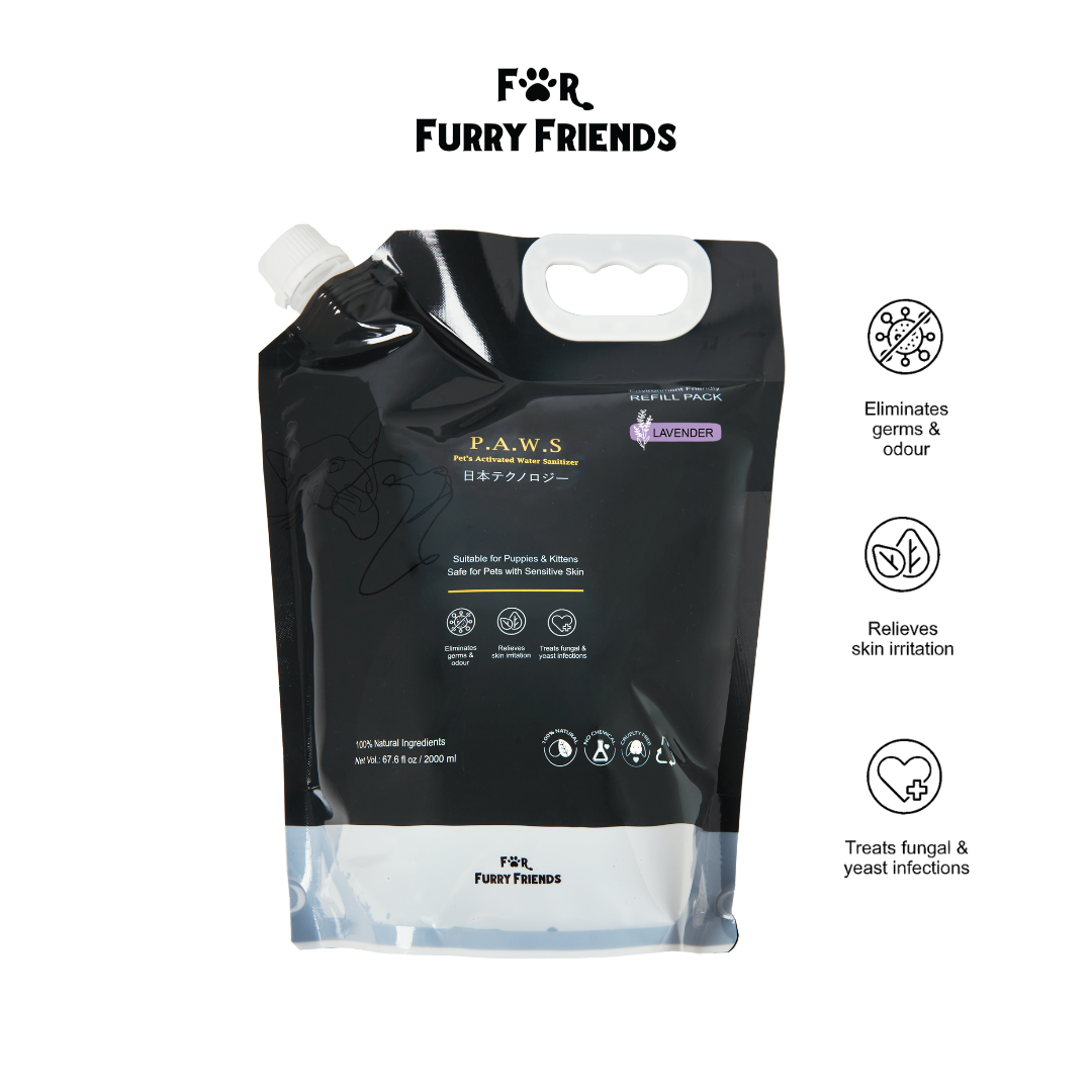For Furry Friends Pet Dish Foam