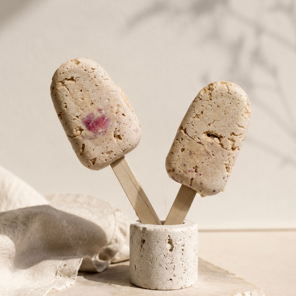 WHAT IF: Strawberry Durian Popsicles